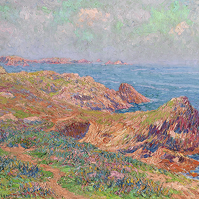 تابلوی نقاشی بریتنی، ساحل آفتابی اثر هنری مورت