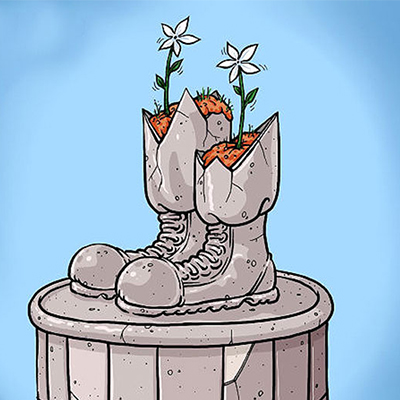 منتخبی از کارتون ها و تصویرگری های عماد هاجاج هنرمند اردنی