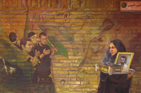 تابلوی شهید عاشورا