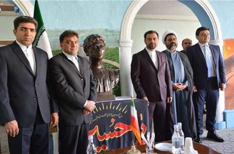 رونمایی از تندیس شهید فهمیده در پایتخت ارمنستان