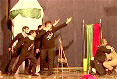 «دردانه عشق» در کرج به صحنه رفت