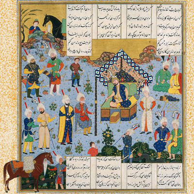 آشنایی با تاریخچه نگارگری مکتب تبریز (صفوی)