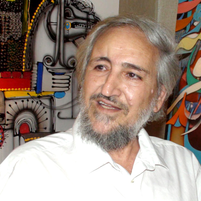 هنرنمایی یک خوشنویس بر رواق الهدایه حرم امام رضا (ع)