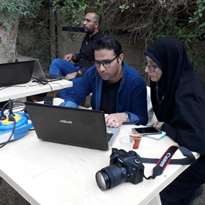 ورکشاپ تجسمی و تولید آثار گرافیکی توسط هنرمندان بیرجندی در نجف برگزار شد